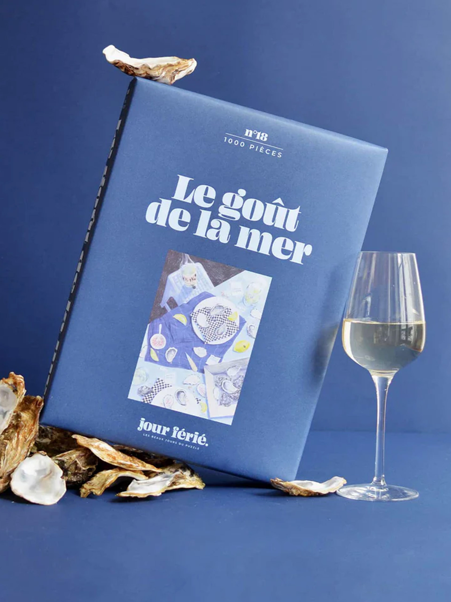 PUZZLE LE GOÛT DE LA MER 1000 PIECES - JOUR FERIE Bleu , Maison Bensimon