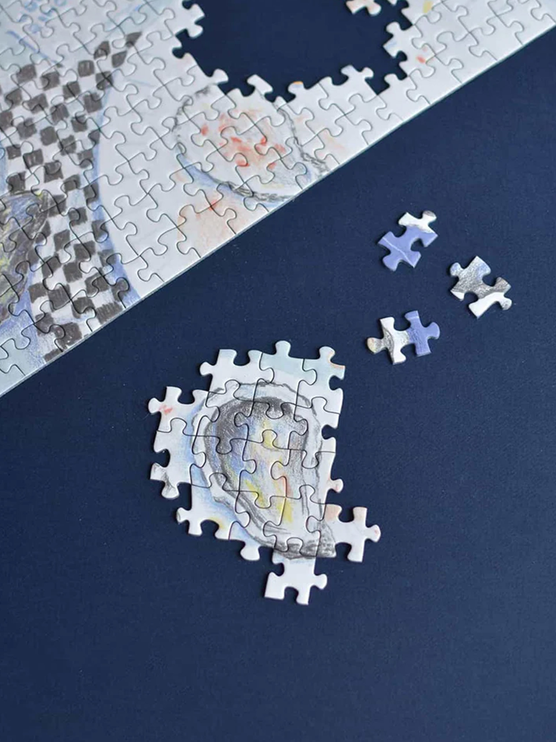 PUZZLE LE GOÛT DE LA MER 1000 PIECES - JOUR FERIE Bleu , Maison Bensimon