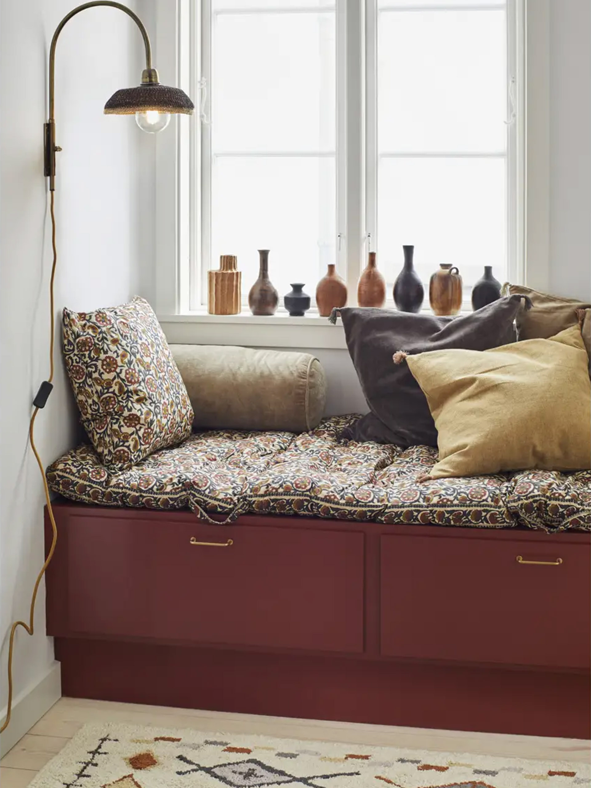 COUSSIN PRINT SABLE 50x50 - MME STOLTZ Sable , Maison Bensimon