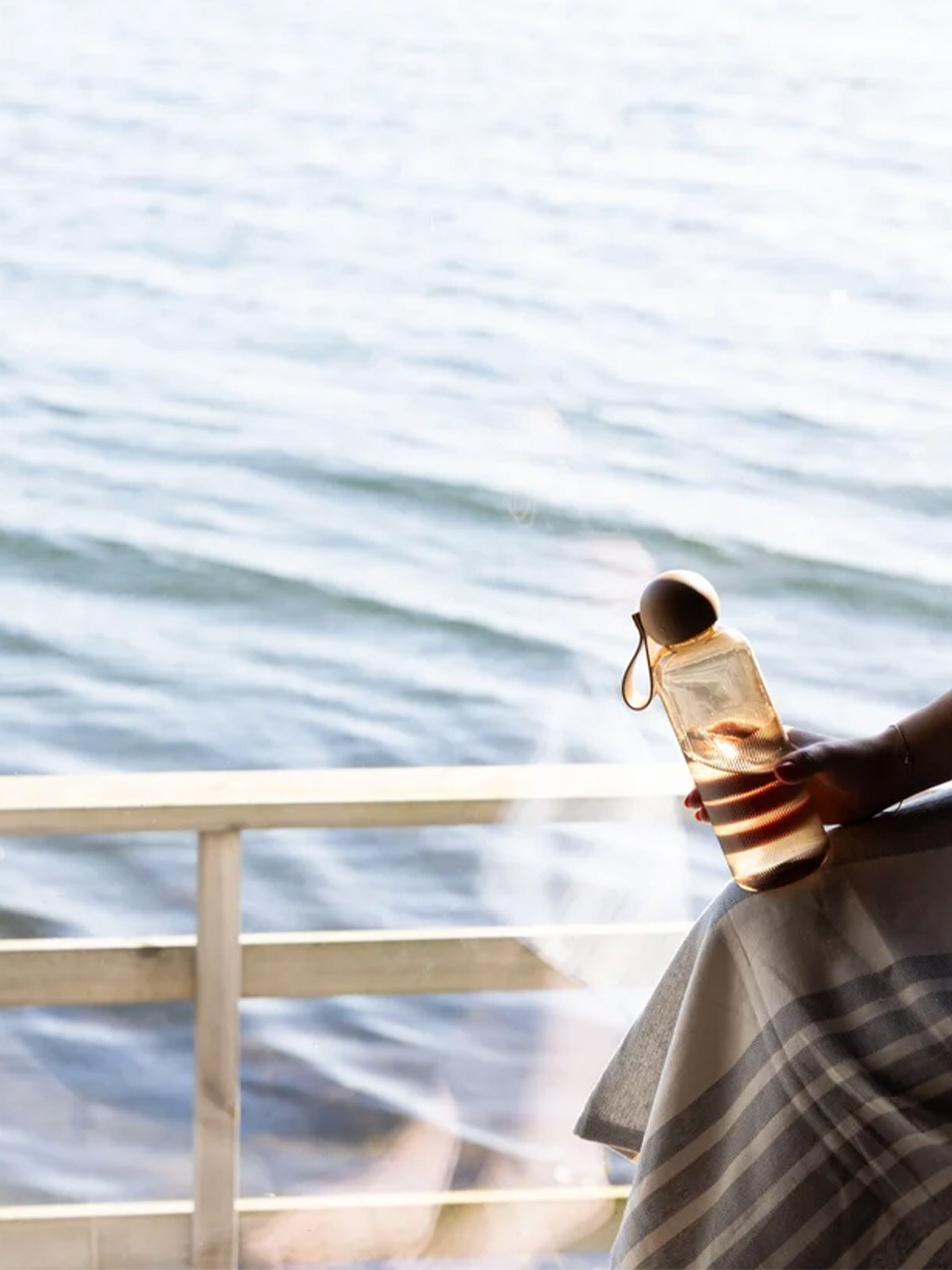 TURE WATER BOTTLE - SAGAFORMS Marron , Maison Bensimon