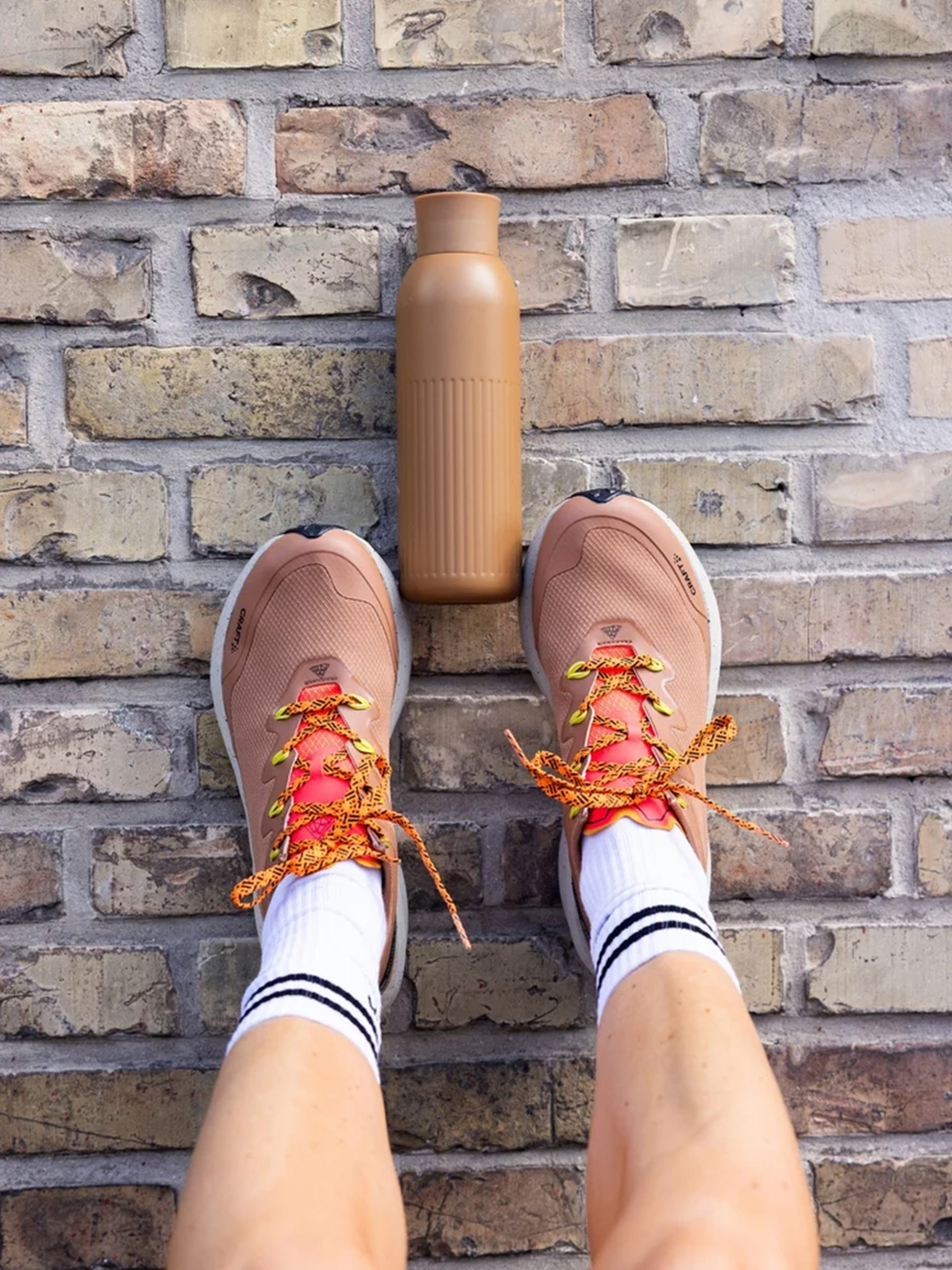 TEKLA THERMAL BOTTLE PUSH - SAGAFORMS Caramel , Maison Bensimon