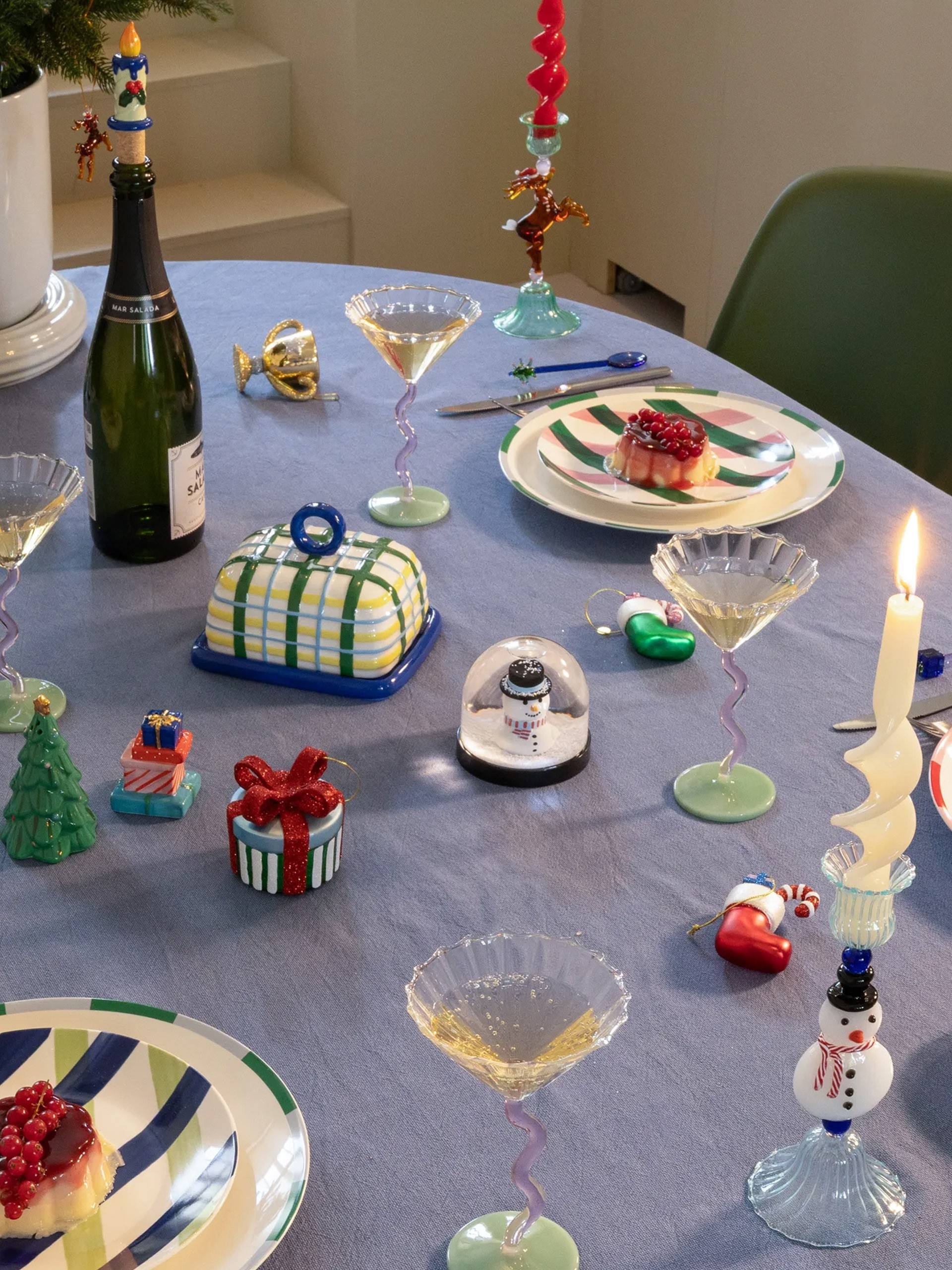 WONDERBALL SNOWMAN - &KLEVERING  Blanc , Maison Bensimon
