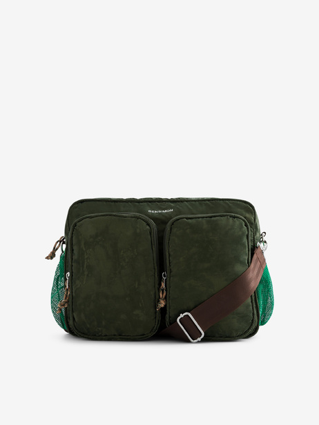 CROSS BODY BAG ORTONA  Militaire , Sacs & Bagages Bensimon