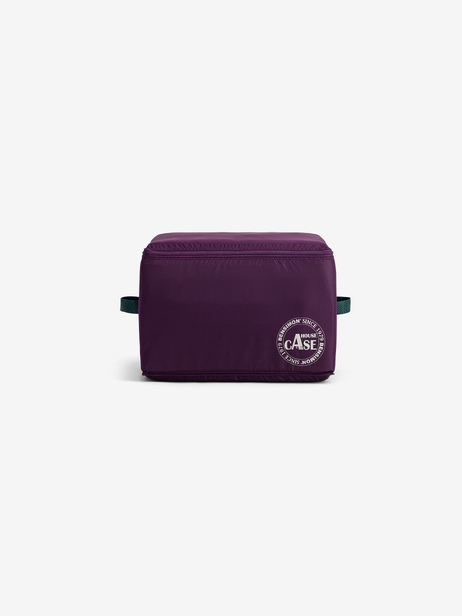 HOUSE CASE NYLON M  Aubergine , Maison Bensimon