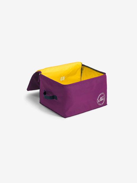 HOUSE CASE NYLON M  Aubergine , Maison Bensimon