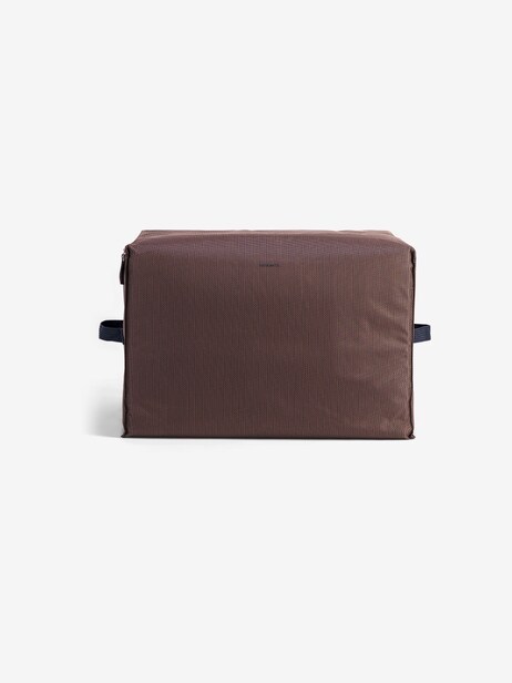 HOUSE CASE MINI CANVA L  Chocolat , Maison Bensimon