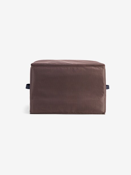 HOUSE CASE MINI CANVA L  Chocolat , Maison Bensimon