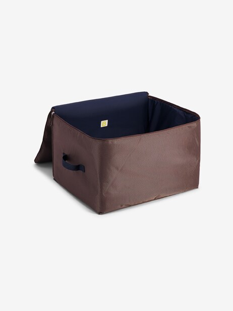 HOUSE CASE MINI CANVA L  Chocolat , Maison Bensimon
