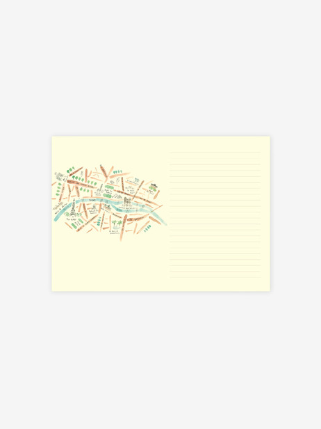 CARNET TOUR EIFFEIL - MARKS EUROPE  Blanc , Maison Bensimon