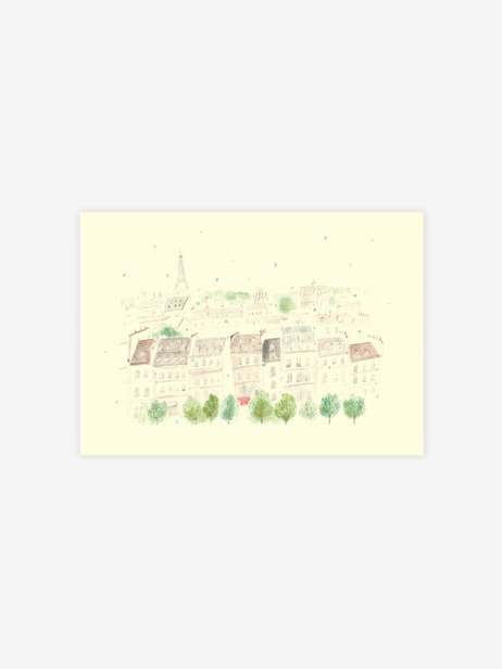 CARNET TOUR EIFFEIL - MARKS EUROPE  Blanc , Maison Bensimon