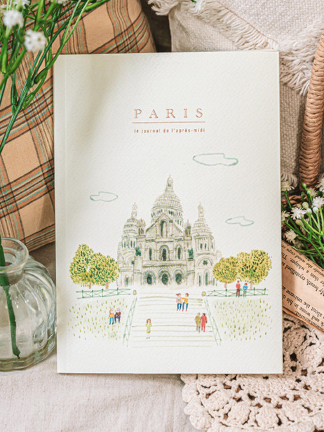 CARNET MONTMARTRE - MARKS EUROPE  Blanc , Maison Bensimon