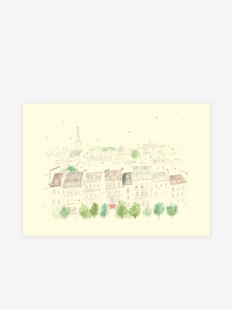 CARNET TOITS DE PARIS - MARKS EUROPE  Blanc , Maison Bensimon