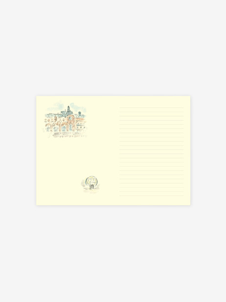 CARNET TOITS DE PARIS - MARKS EUROPE  Blanc , Maison Bensimon