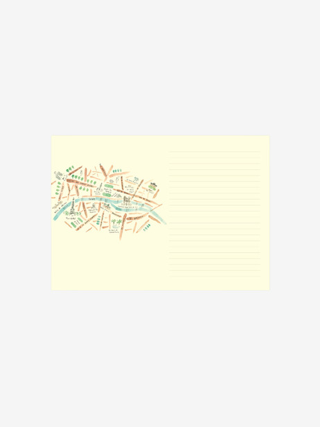 CARNET TOITS DE PARIS - MARKS EUROPE  Blanc , Maison Bensimon