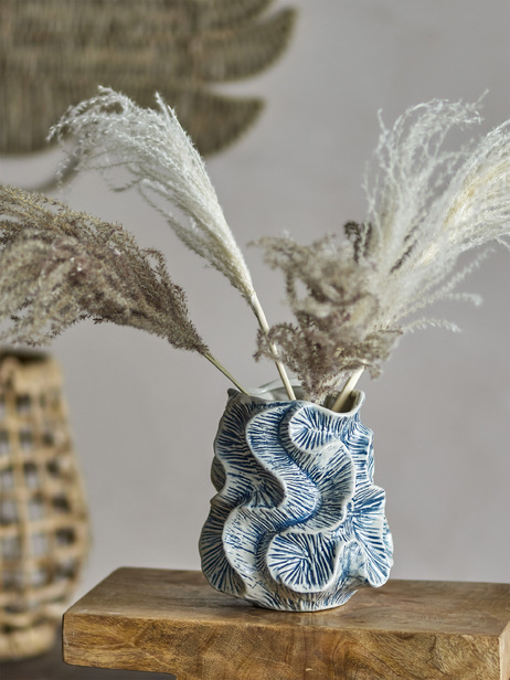 VASE GUXI - BLOOMINGVILLE  Bleu , Maison Bensimon
