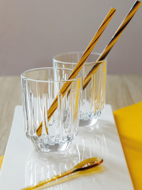 LOT DE 4 GOBELETS 550 ANS - LA ROCHERE  Transparent , Maison Bensimon