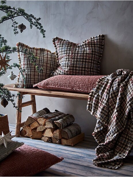 COUSSIN TAGE 50x50 - AFFARI OF SWEDEN  Beige , Maison Bensimon