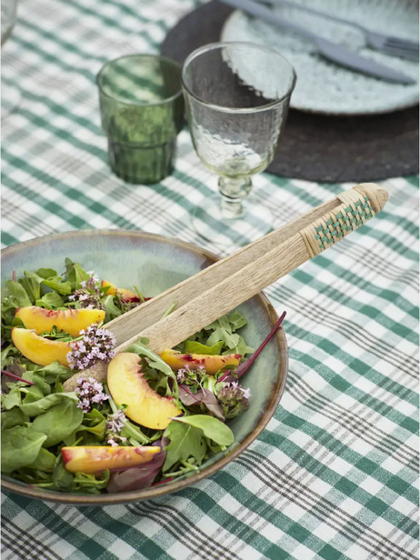 ASSIETTE STONEWARE T.S - MME STOLTZ  Bleu , Maison Bensimon