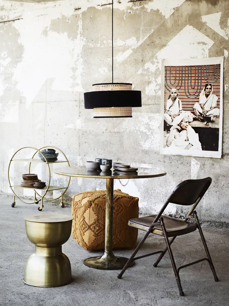ASSIETTE STONEWARE T.S - MME STOLTZ  Bleu , Maison Bensimon