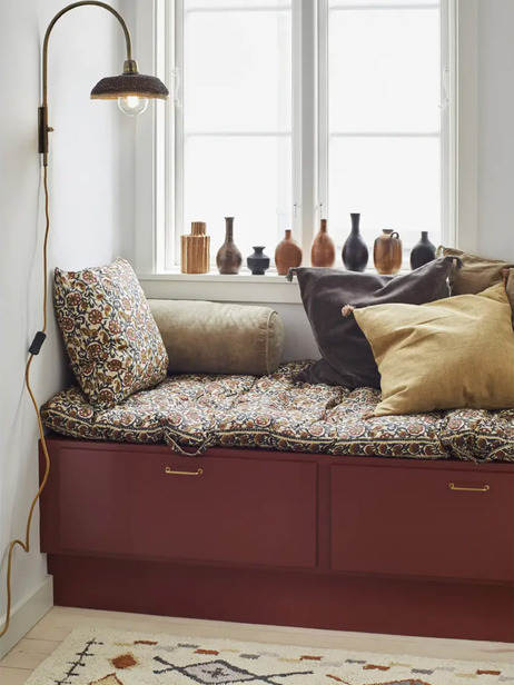 COUSSIN PRINT SABLE 50x50 - MME STOLTZ  Sable , Maison Bensimon