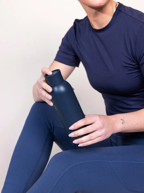 TEKLA THERMAL BOTTLE PUSH - SAGAFORMS  Bleu , Maison Bensimon