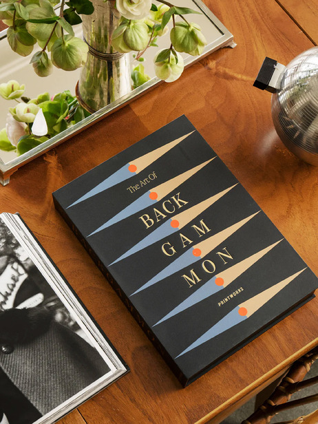 ART OF BACKGAMMON - PRINTWORK  Orange , Maison Bensimon