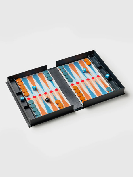 ART OF BACKGAMMON - PRINTWORK  Orange , Maison Bensimon