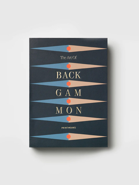 ART OF BACKGAMMON - PRINTWORK  Orange , Maison Bensimon