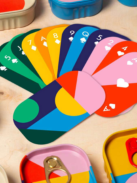 PLAY JEU DE CARTES - BLOCK DESIGN  Multicolore , Maison Bensimon
