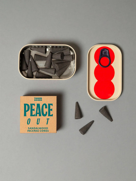 PEACE OUT ENCENS - BLOCK DESIGN  Rouge , Maison Bensimon