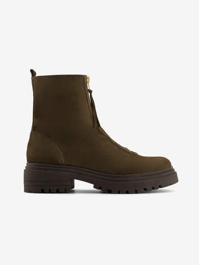 BOOTS CHELSEA FEMME ZIPPEES  Militaire , Tennis & Chaussures Bensimon