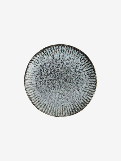 ASSIETTE STONEWARE T.M - MME STOLTZ  Bleu , Maison Bensimon