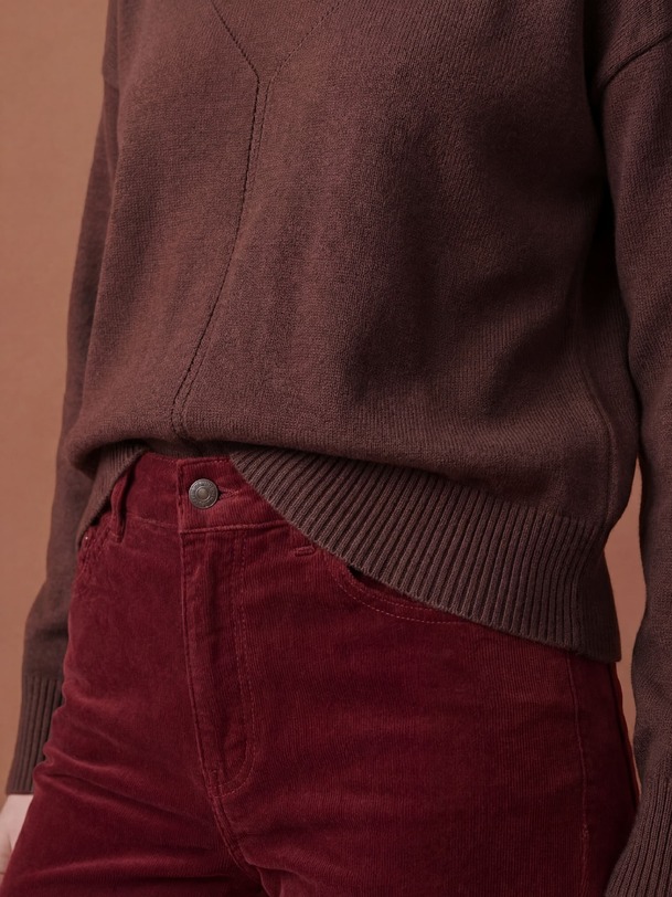 PULL OUDAI Cacao , Prêt-à-porter Bensimon
