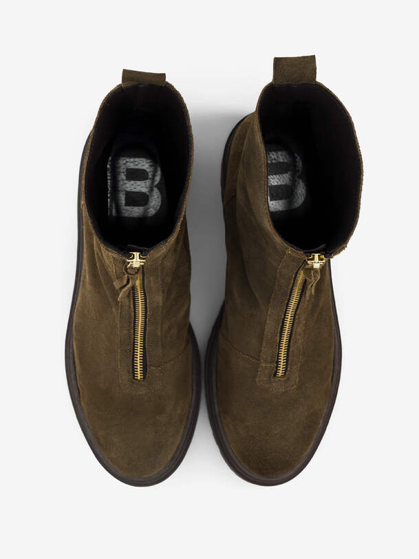 BOOTS CHELSEA FEMME ZIPPEES  Militaire , Tennis & Chaussures Bensimon