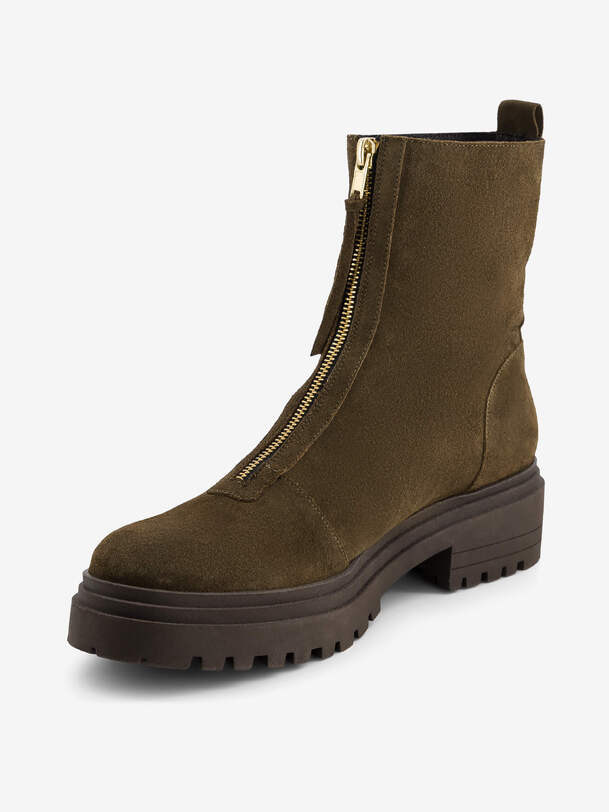 BOOTS CHELSEA FEMME ZIPPEES  Militaire , Tennis & Chaussures Bensimon