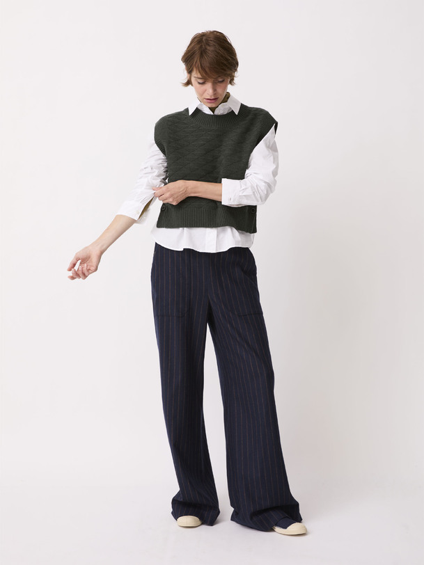 PULL OROSE  Militaire , Pr&ecirc;t-&agrave;-porter Bensimon