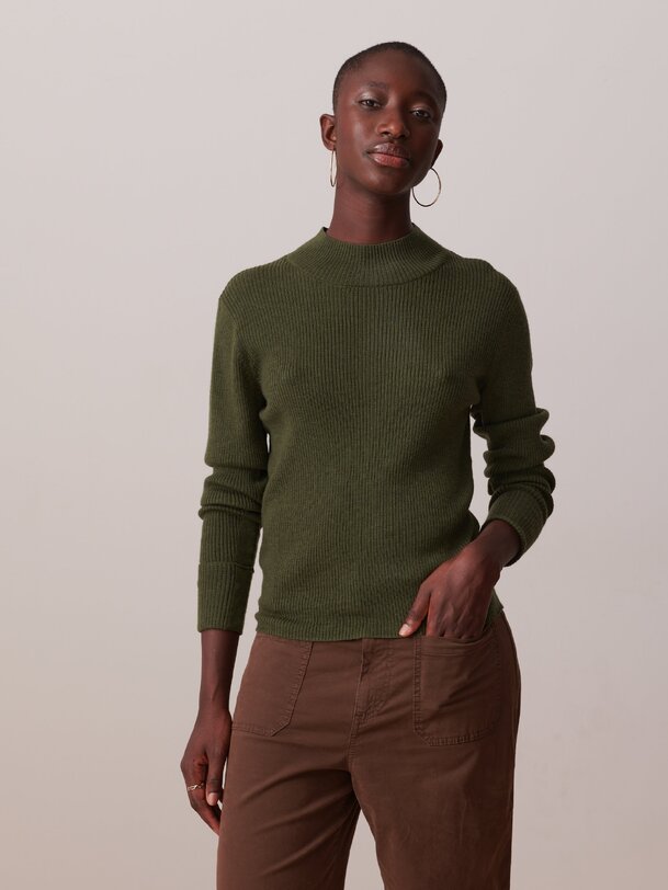 PULL OLIN  Militaire , Pr&ecirc;t-&agrave;-porter Bensimon
