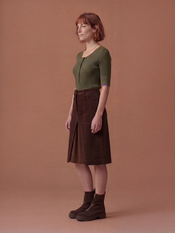 PULL OREN  Militaire , Pr&ecirc;t-&agrave;-porter Bensimon