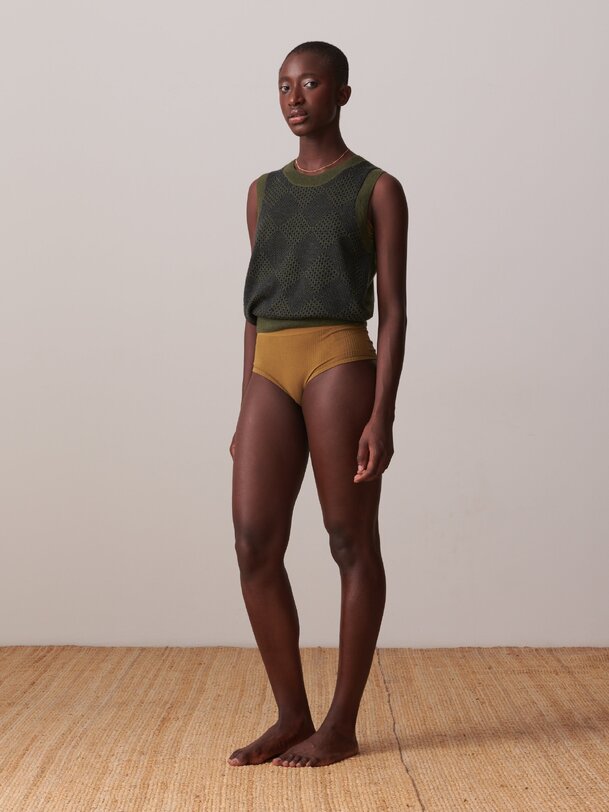 PULL OLIA Militaire , Prêt-à-porter Bensimon