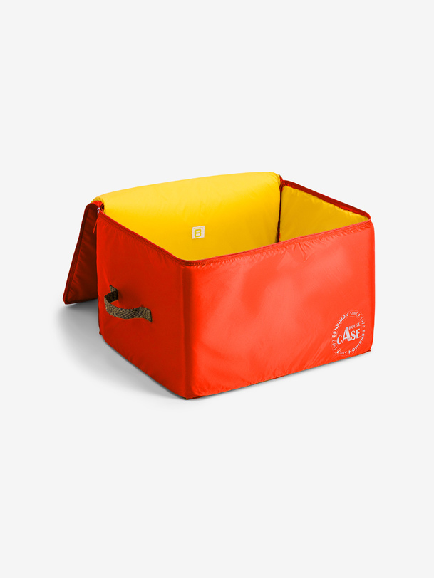 HOUSE CASE NYLON L  Orange , Maison Bensimon