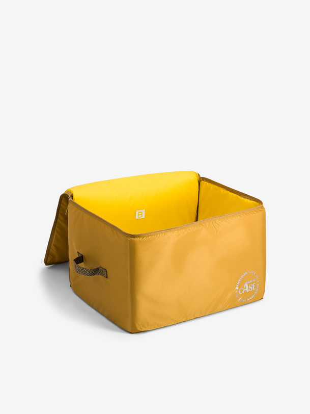 HOUSE CASE NYLON L  Orange , Maison Bensimon