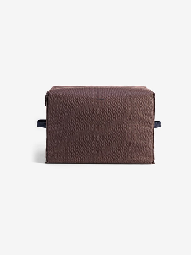 HOUSE CASE MINI CANVA L  Chocolat , Maison Bensimon