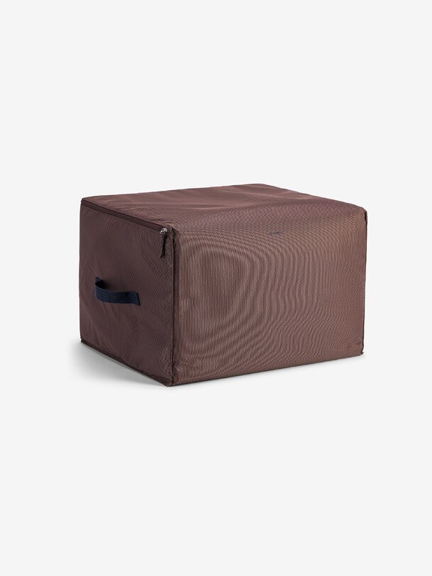 HOUSE CASE MINI CANVA L  Chocolat , Maison Bensimon