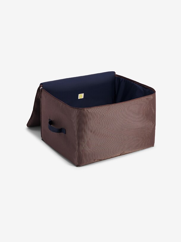 HOUSE CASE MINI CANVA L  Chocolat , Maison Bensimon