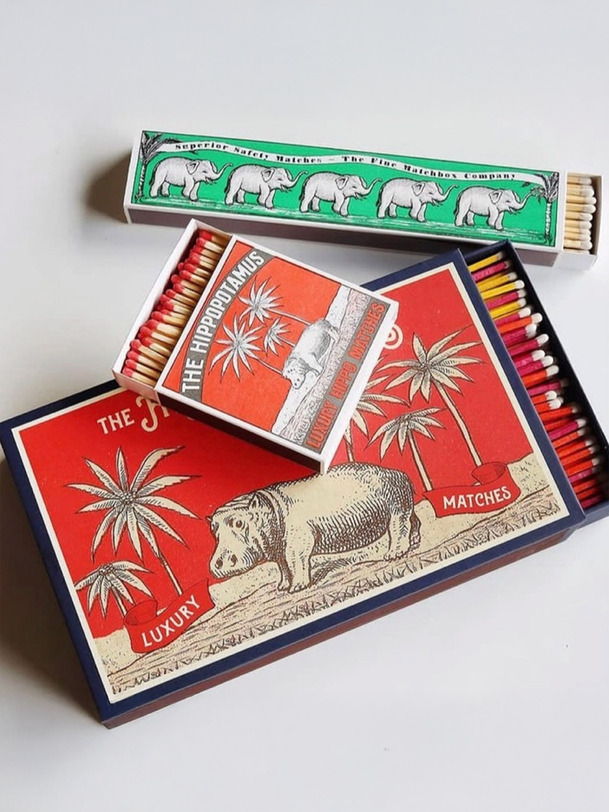 ELEPHANTS LONG MATCHES Vert , Maison Bensimon