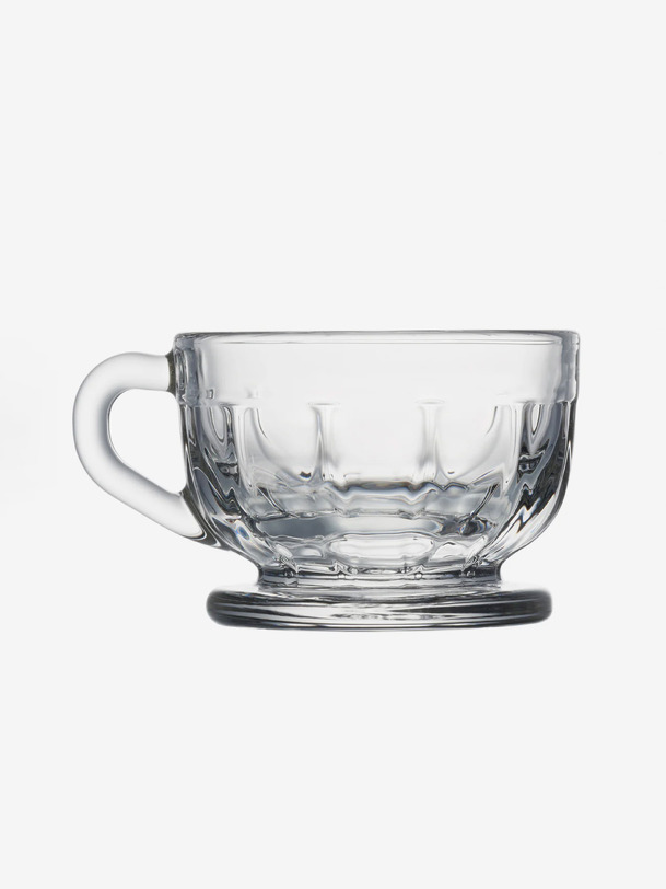 LOT DE 6 TASSES ESPRESSO - LA ROCHERE Transparent , Maison Bensimon