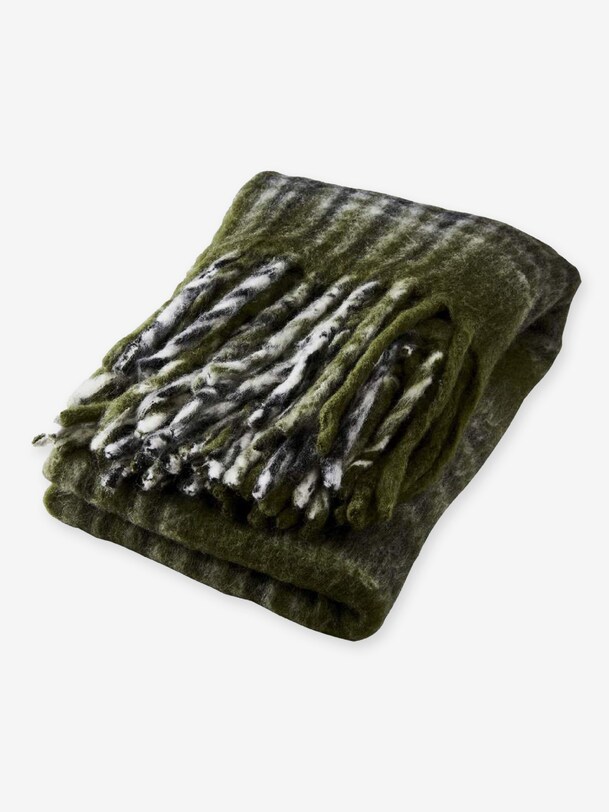 PLAID FRASSE 160X130 - AFFARI OF SWEDEN Vert , Maison Bensimon