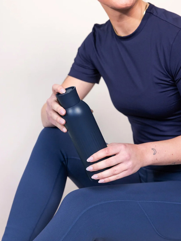 TEKLA THERMAL BOTTLE PUSH - SAGAFORMS Bleu , Maison Bensimon