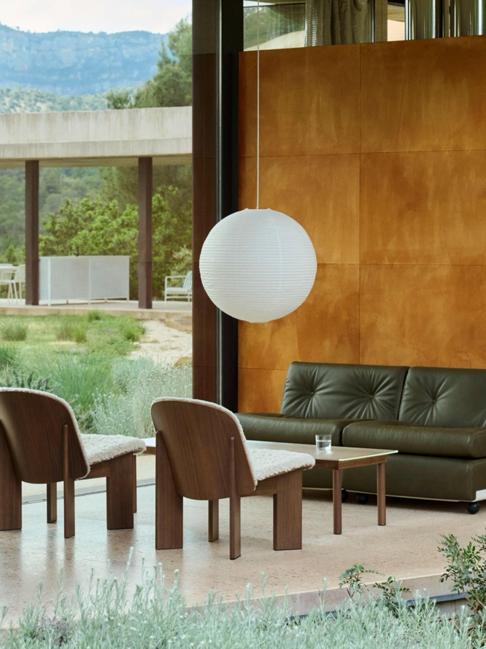 SUSPENSION PAPER SHADE DIAM50 - HAY Blanc , Maison Bensimon