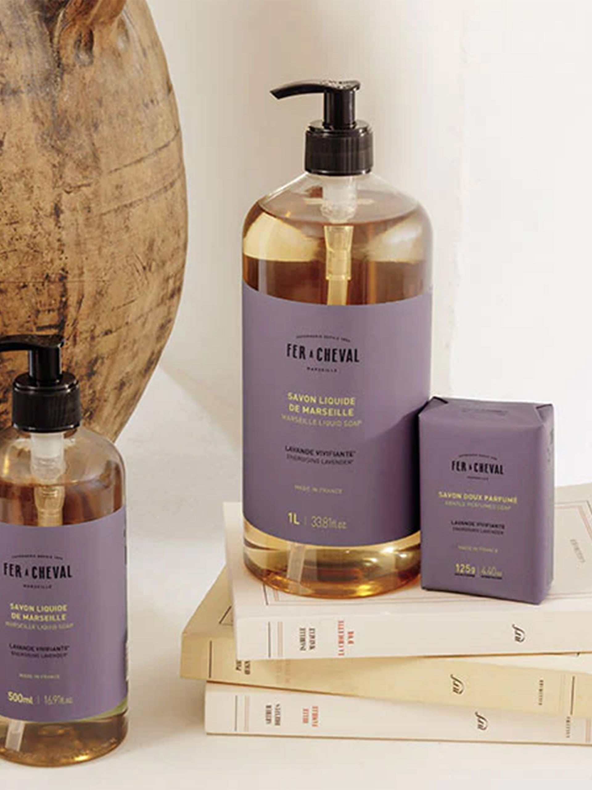 SAVON SOLIDE LAVANDE - FER A CHEVAL  Violet , Maison Bensimon